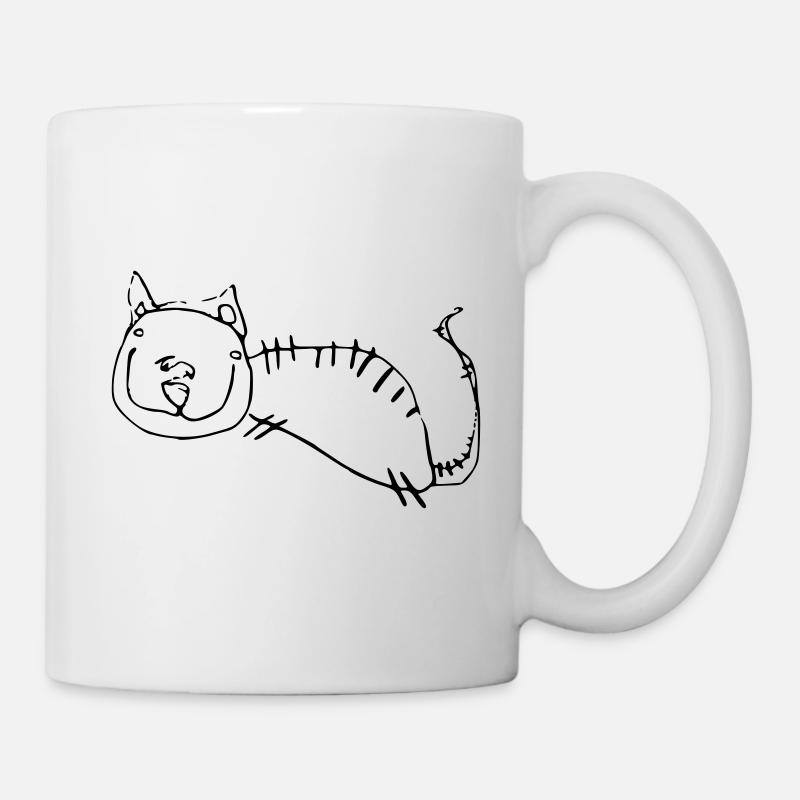 Yes cat - Mug - white