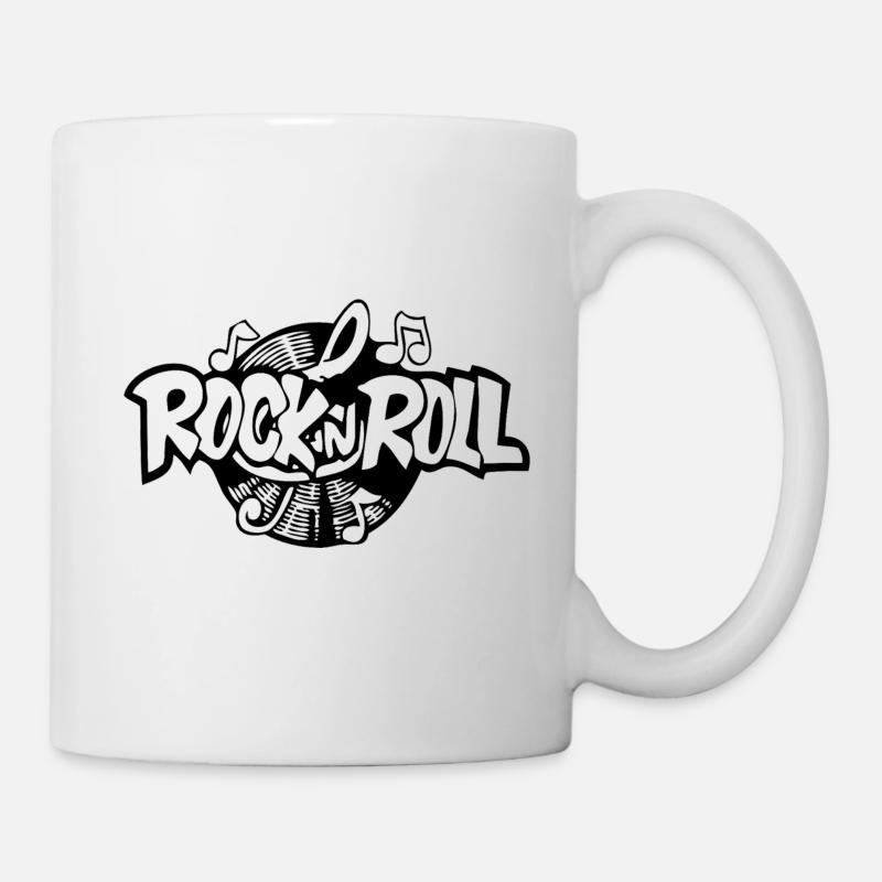 Rock n Roll - Mug - white