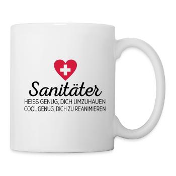 ambulanciers - Mug blanc - blanc - Droite