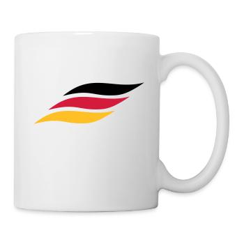 Vague allemande vague allemande - Mug blanc - blanc - Droite
