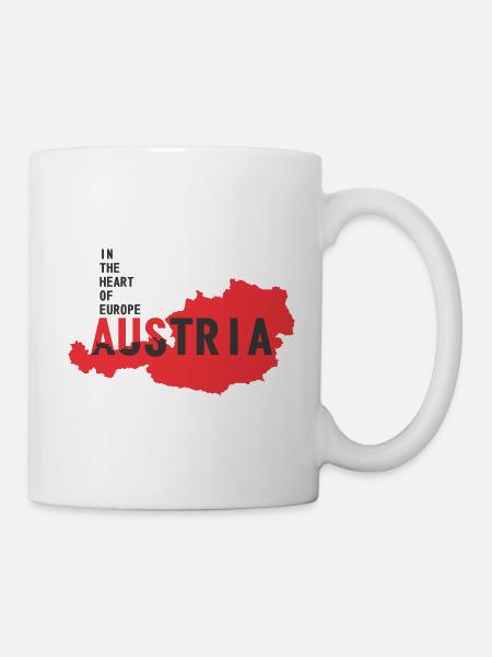 österreich - Tasse - Weiß
