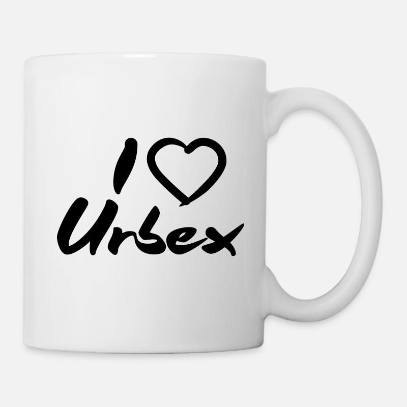 I Love Urbex - Mug blanc - blanc