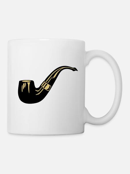 Rohr - Tasse - Weiß