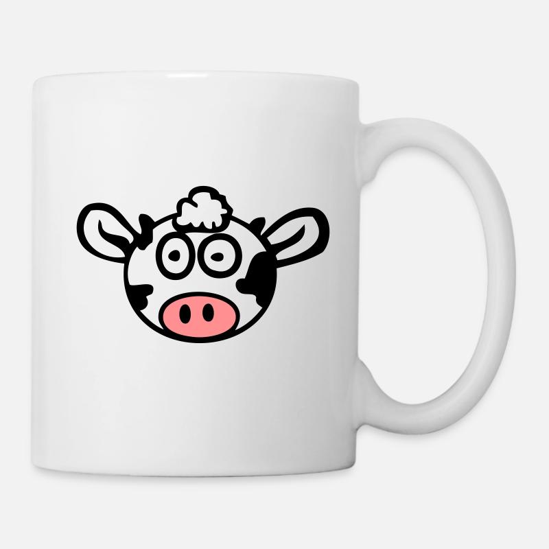 cow - Mug - white