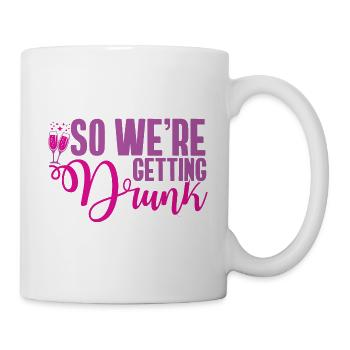 Alors on se saoule - Mug blanc - blanc - Droite