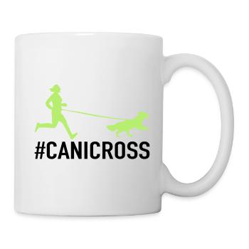 Canicross Runner - Tasse - Weiß - Rechts