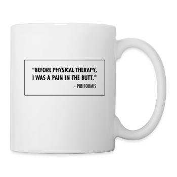 Before Physical Therapy - Funny Physio Design - Mug blanc - blanc - Droite