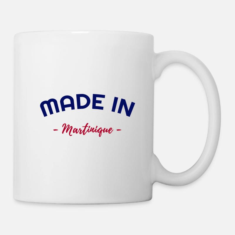 Made In Martinique - Tasse - Weiß