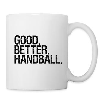 Handball - Mug blanc - blanc - Droite