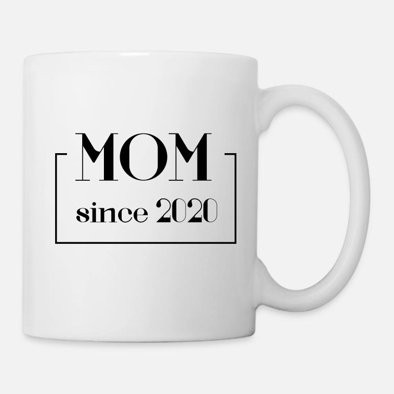MOM since 2020 – Mama Mum Mutter - Tasse - Weiß