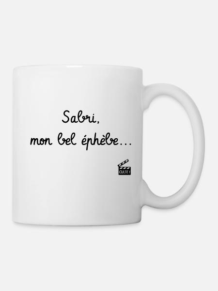 Sabri, mon bel éphèbe... Citation Série H - Humour - Mug blanc - blanc