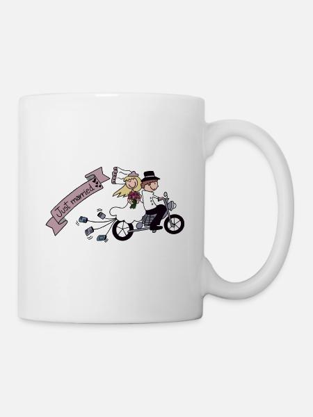 Hochzeit 3 - Tasse - Weiß