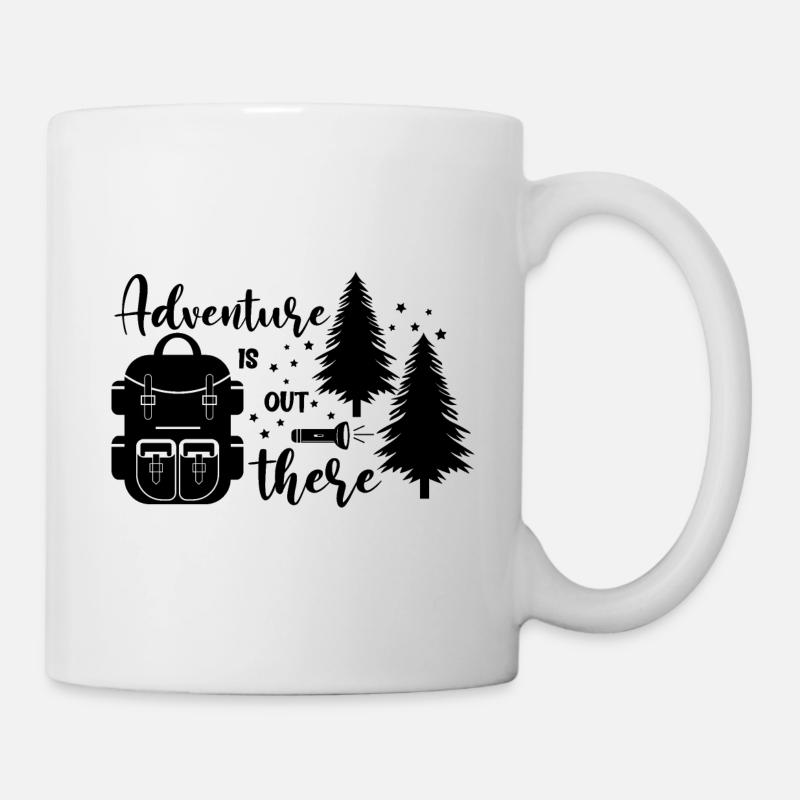 L'aventure est là - Mug blanc - blanc