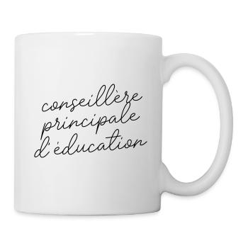 Conseillère principale d'éducation - Mug blanc - blanc - Droite