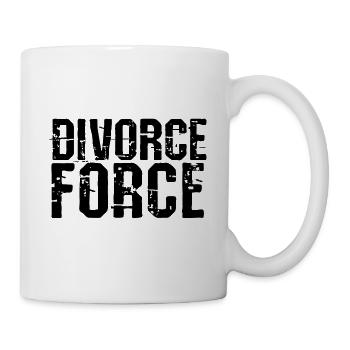 Scheidung Witziger Trennung Spruch Für Scheidung - Tasse - Weiß - Rechts
