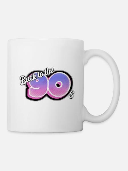Back to the 90's - Mug - white