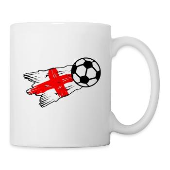 L’Angleterre et le football - Mug blanc - blanc - Droite