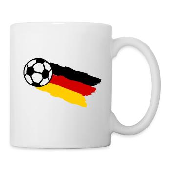 Fußball Fans - Tasse - Weiß - Rechts