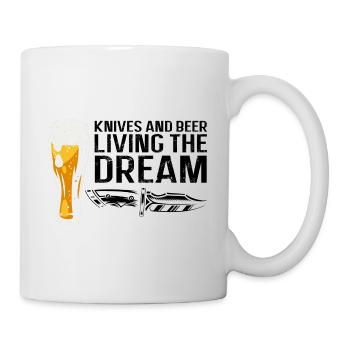 Father and Messerasmmler Messerfan Papa Design - Mug - white - Right
