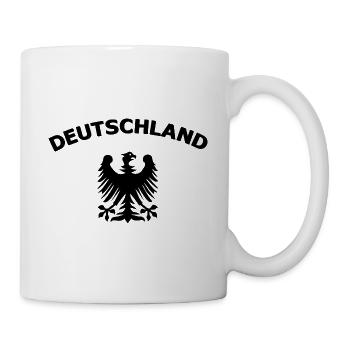 Fan von Deutschland - Tasse - Weiß - Rechts