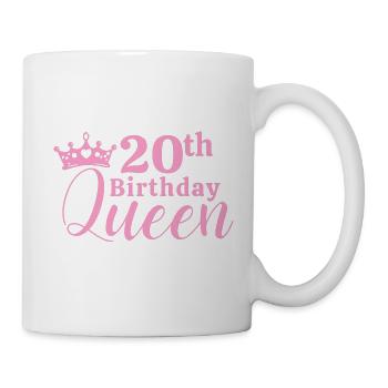 20th birthday - Mug - white - Right