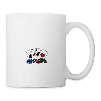 To Float is My LifeBoat Poker Gambler Poker - Mug - white - Right