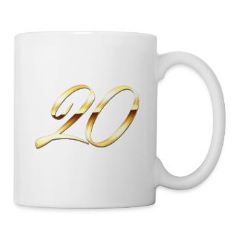 Gold 20 - Tasse - Weiß - Rechts