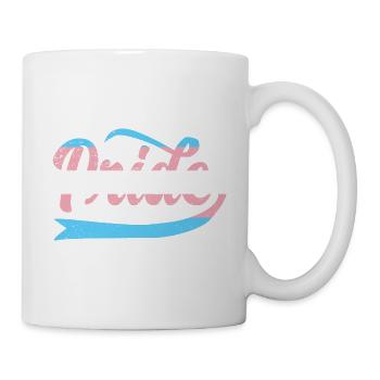 LGBT Rainbow Gay Pride Homo Lesbian Gay - Mug - white - Right