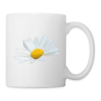 Margerite Goose White Flower Marguerites - Mug - white - Right