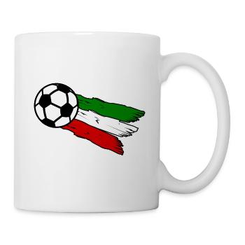 L’amour du football italien - Mug blanc - blanc - Droite