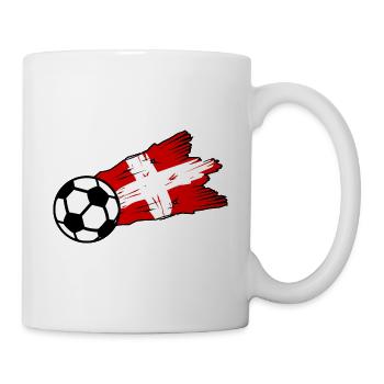 The Swiss football fans - Mug - white - Right