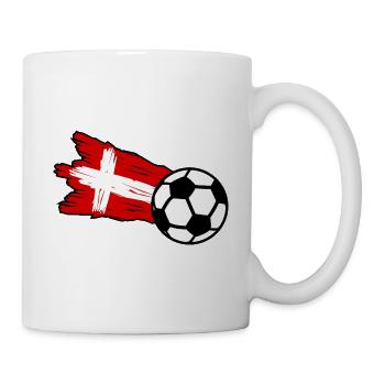 The footballers in Switzerland - Mug - white - Right
