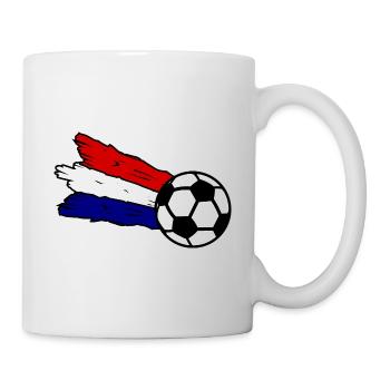Die Champions aus Holland - Tasse - Weiß - Rechts