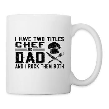 Chef Father's Day - Mug - white - Right