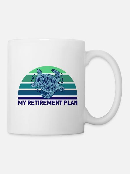 Schildkrötenhaltung Meeresschildkröte Schildkröten - Tasse - Weiß