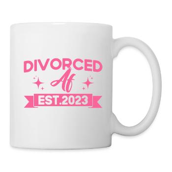 Geschiedene Ex Partner Geschieden Geschenk - Tasse - Weiß - Rechts