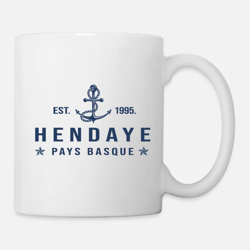 Hendaye cadeau cool hendaye pays basque - Mug blanc - blanc