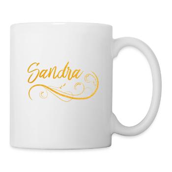 Sandra - Tasse - Weiß - Rechts