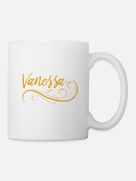 Vanessa - Mug blanc - blanc