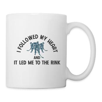 Eishockey - Tasse - Weiß - Rechts