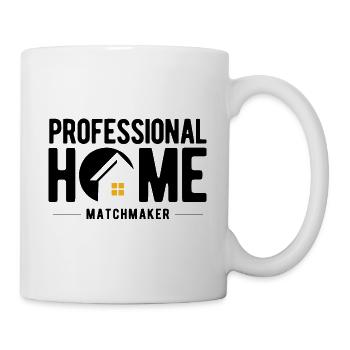 Immobilien-Händler Für Immobilien-Makler - Tasse - Weiß - Rechts