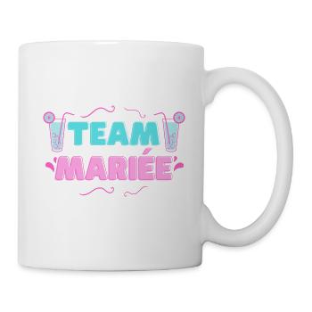 team mariée evjf - Mug blanc - blanc - Droite