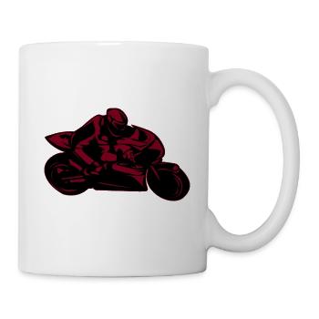 motorcycle ride fast motorcycles motorcycle touring gra - Mug - white - Right
