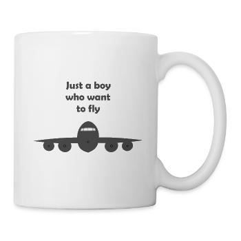 Le pilote - Mug blanc - blanc - Droite