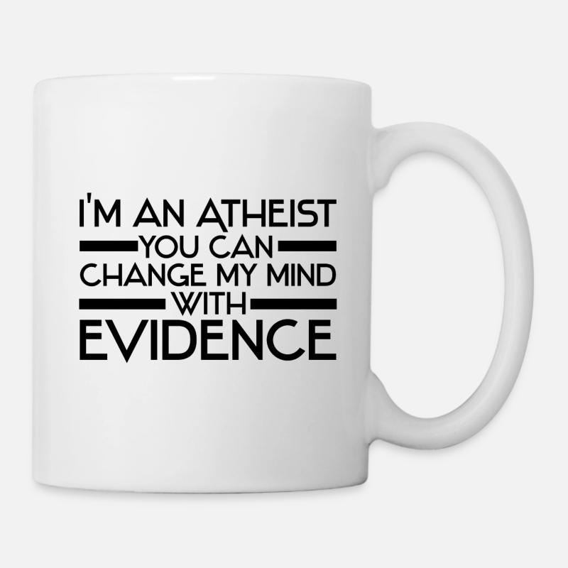 Atheismus - Tasse - Weiß
