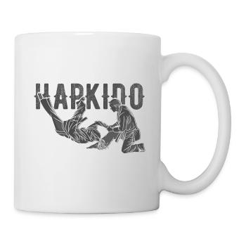 Koreanischer Kampfsport Hapkido - Tasse - Weiß - Rechts