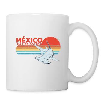 Hammerhai Mexiko - Tasse - Weiß - Rechts