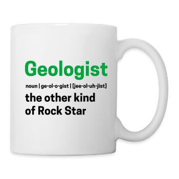Geologist The Other Kind Of Rock Star - Mug - white - Right