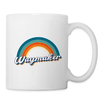 Promise Keeper Miracle Worker Waymaker Vintage - Tasse - Weiß - Rechts