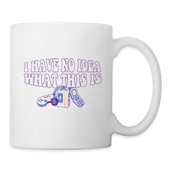 70s 80s 90s I have no idea what this is mixed - Mug - white - Right